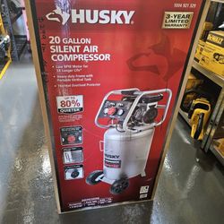 Husky
20 Gal. Vertical Electric-Powered Silent Air Compressor