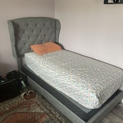 Two Twin beds with Box Spring And Mattress. 