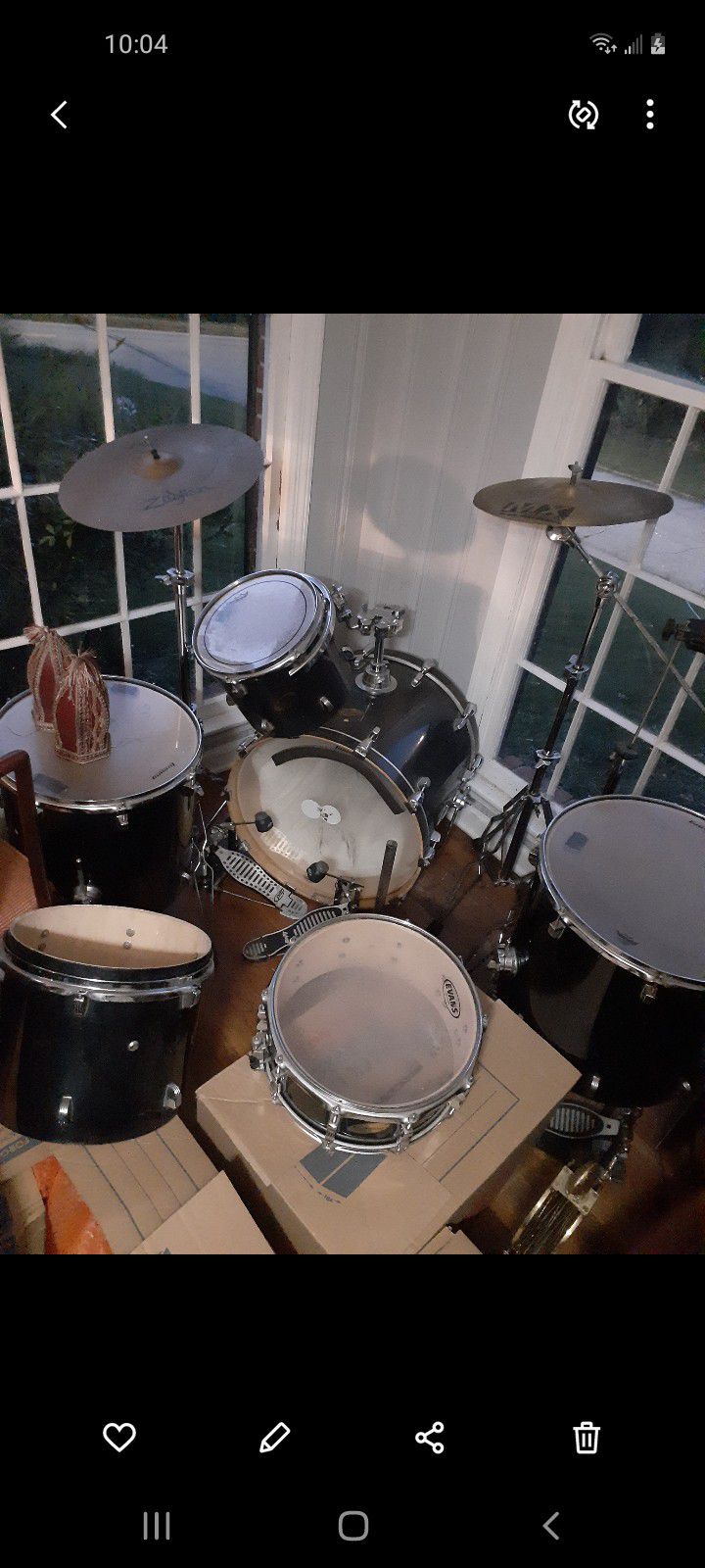 Vintage Ludwig drum set
