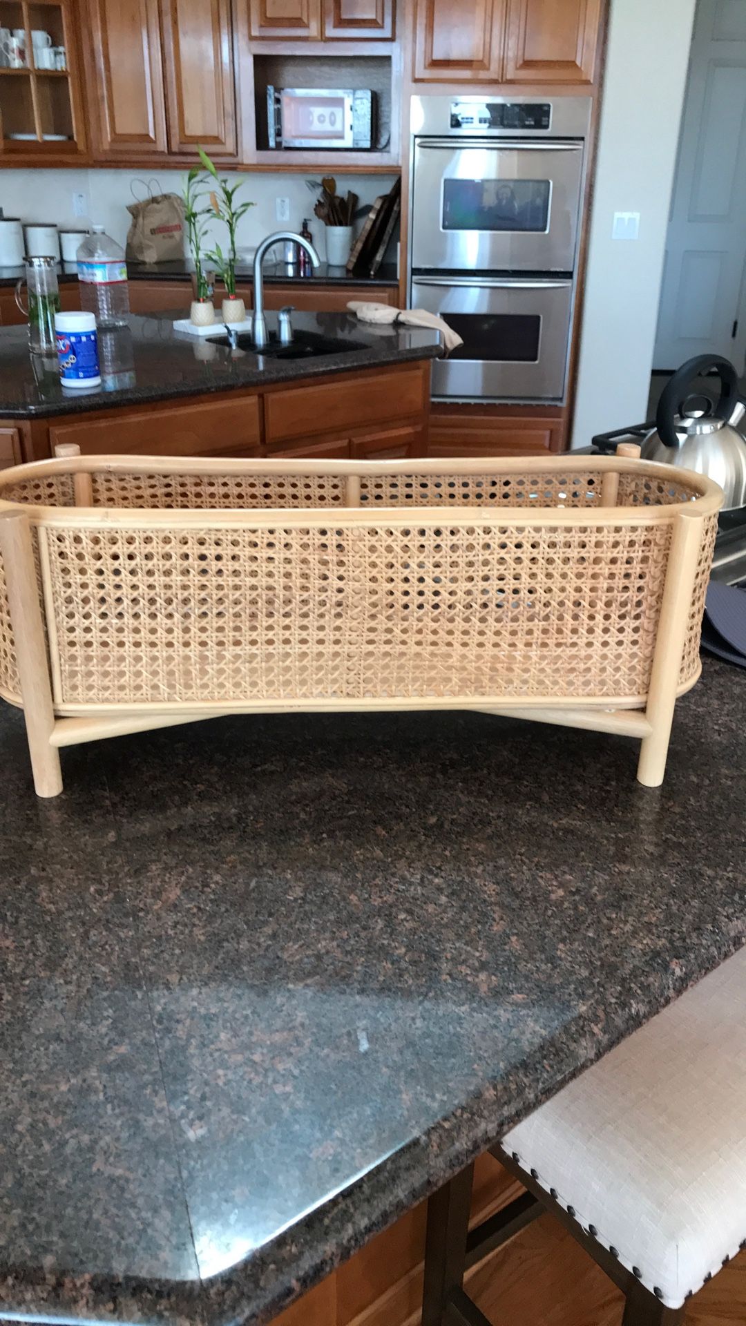 Cane Plant Holder Basket