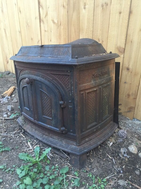 Scandia 308 wood stove late 70's