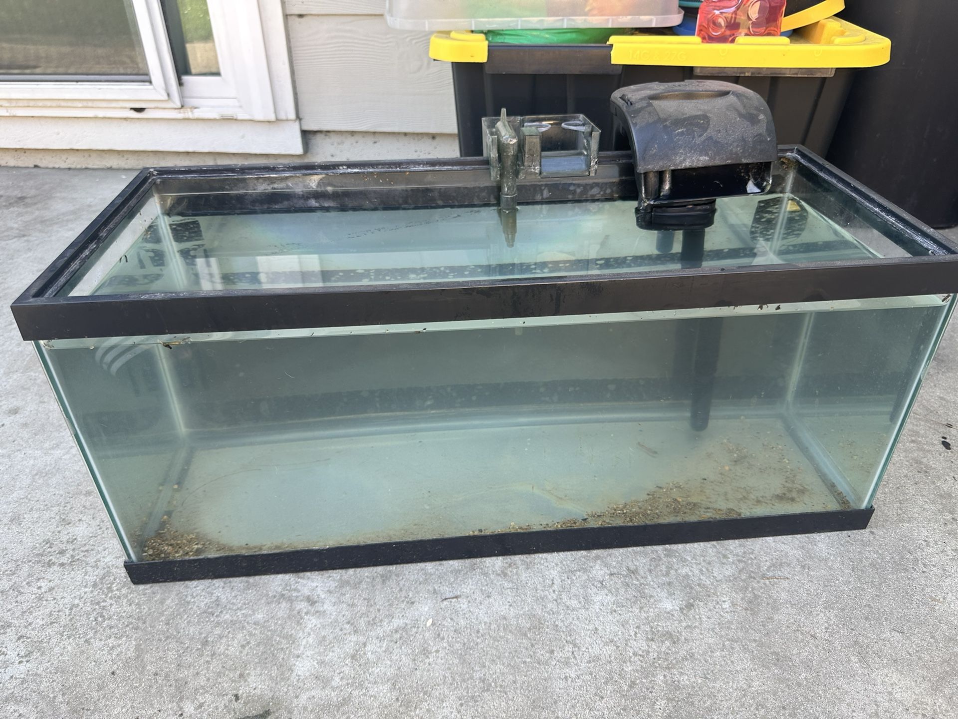 20 Gallon Long Aquarium + AquaClear 20 Filter – Leak Tested
