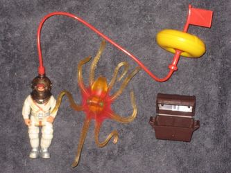 1975 Fisher Price Adventure People Deep Sea Diver Set - 100% Complete