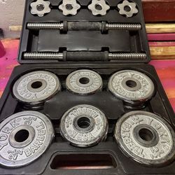 HAND WEIGHTS NEVER USED STILL IN ORIGINAL CASE
