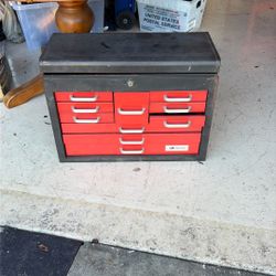 2 Lumidor Industrial Machinist Tool Box, 10 Drawer