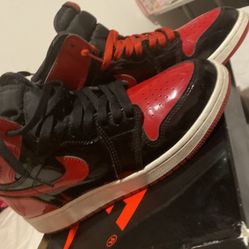 Jordan 1 Patent breds size 7 