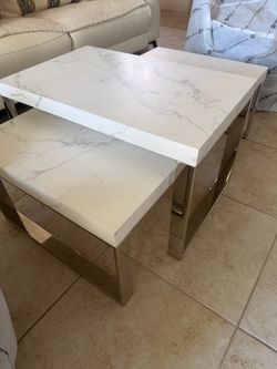 Beautiful and  modern double table