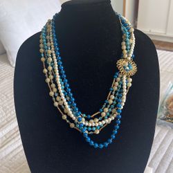 Vintage Demi Parure Jewelry Necklace 