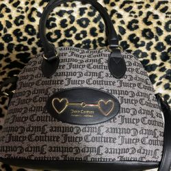 Grey And Black Authentic Juicy Bag 