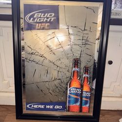 UFC Bud Light Mirror
