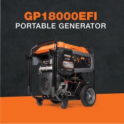 Portable 18,000W Generator with EFI – Generac GP18000E