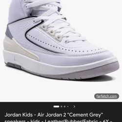 5.5y Cement Jordan 2 Brand New 