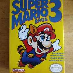 Original Nintendo NES Super Mario 3 CIB Great Condition No Offers No Trades 75th Avenue And Indian School