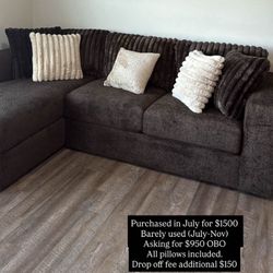 Espresso Nori 2 Piece Sectional 