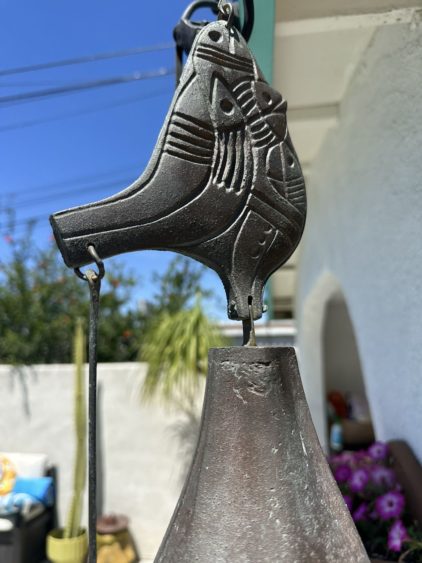 Vintage Mid Century Paolo Soleri Rare Bell