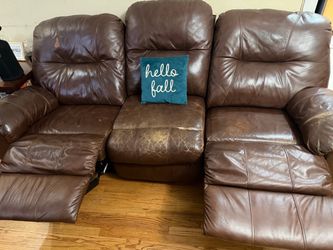 Free reclining couches.