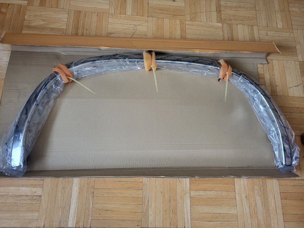 Fender Trim, Stainless Steel.  Nissan Hardbody 1989  