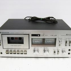 READ!!! Vintage Kenwood RX-1030 3 Head Cassette Deck Player Recorder AS-IS