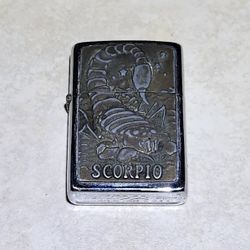 Zippo Scorpio Zodiac Lighter Barrett Smythe