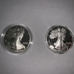Proof American Silver Eagles