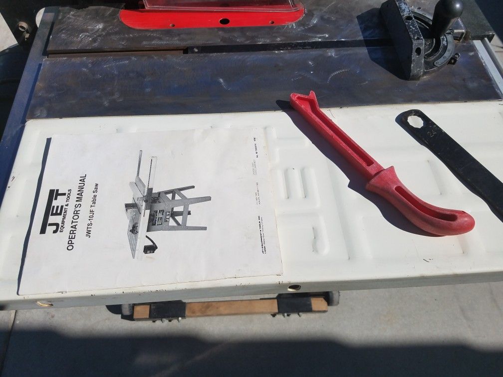 JET JWTS10JF Table saw Special Edition for Sale in Hemet, CA OfferUp