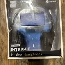 VIVITAR Intrigue Bluetooth Wireless Headphones #MUZ4002-BLK