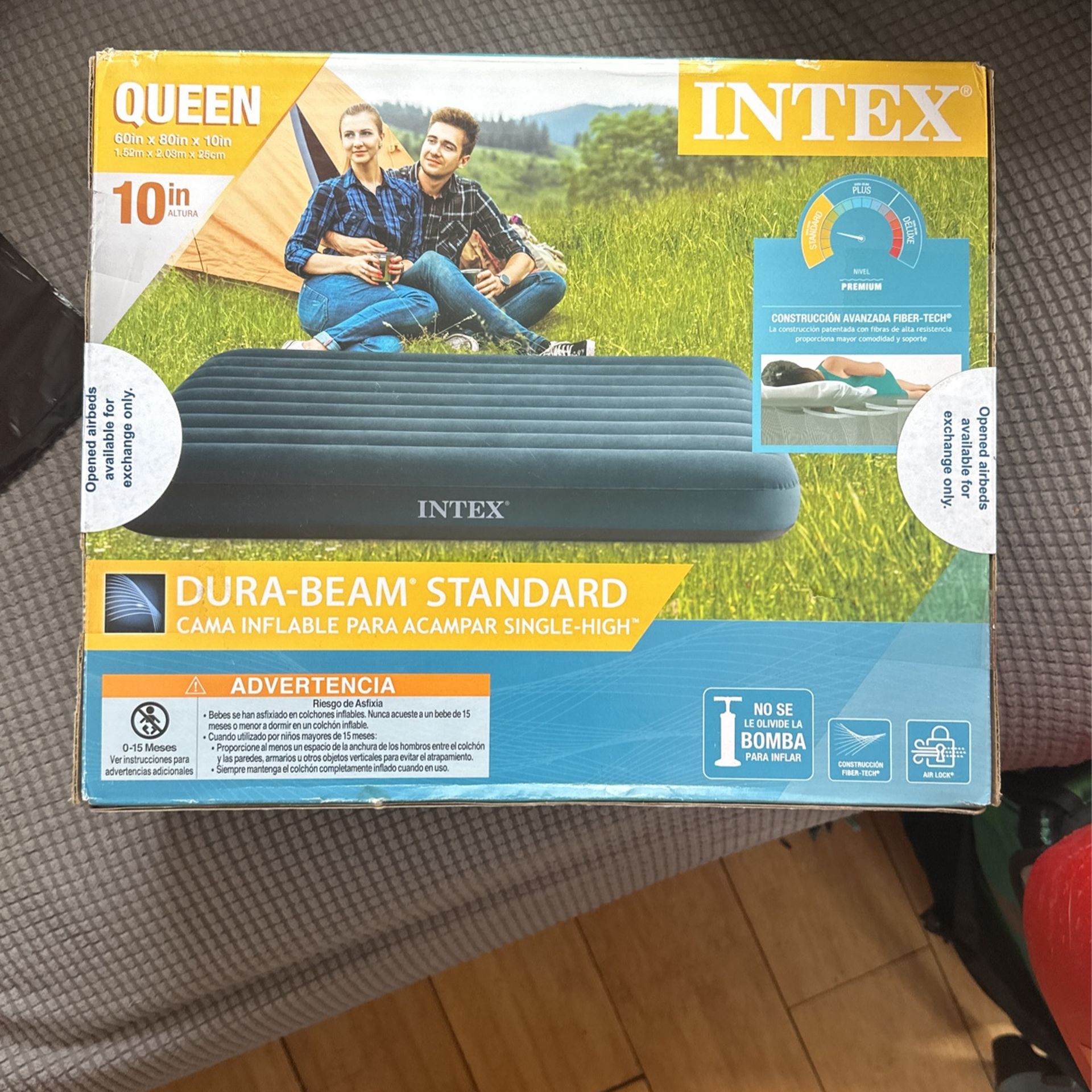 INTEX Queen Size Air Mattress (NO PUMP)