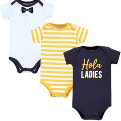 NEW — Hudson Baby Unisex Baby Cotton Bodysuits (Preemie)