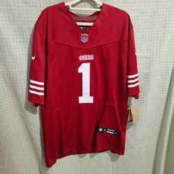 Deebo Samuel Sr San Francisco 49ers No 1 Nike Jersey
