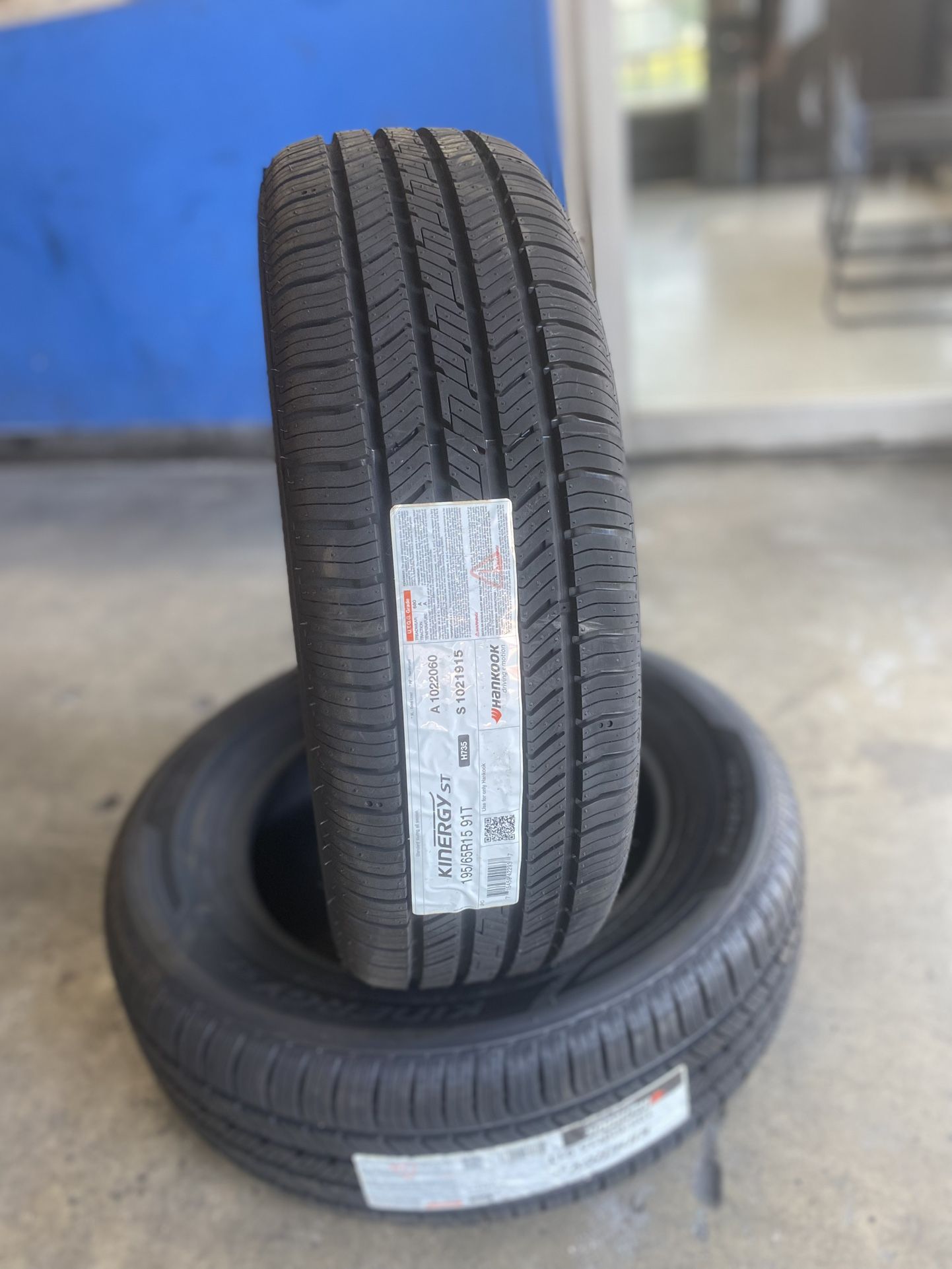 Hankook Kinergy 195/65/15 Tires