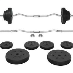 Dumbbell Weights Curl Bar