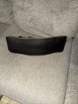 Harbinger 6" Padded Black Leather Weight Lifting Belt - Size XL