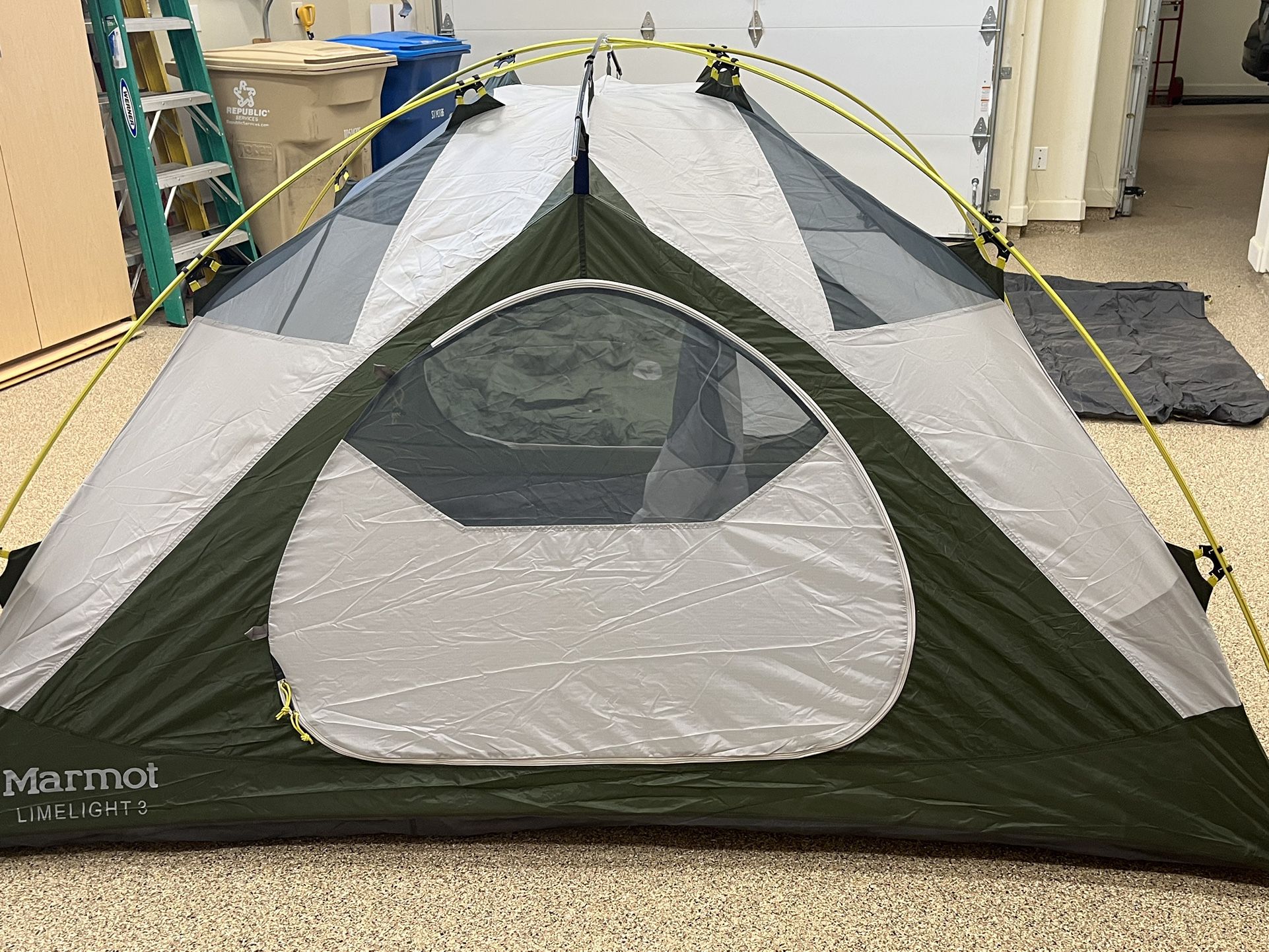 Marmot Limelight 3P Tent With Footprint & Rain Fly