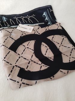 authentic chanel scarf vintage