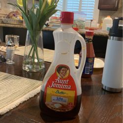 Aunt Jemima Collectors Syrup BLM 1/4 Left