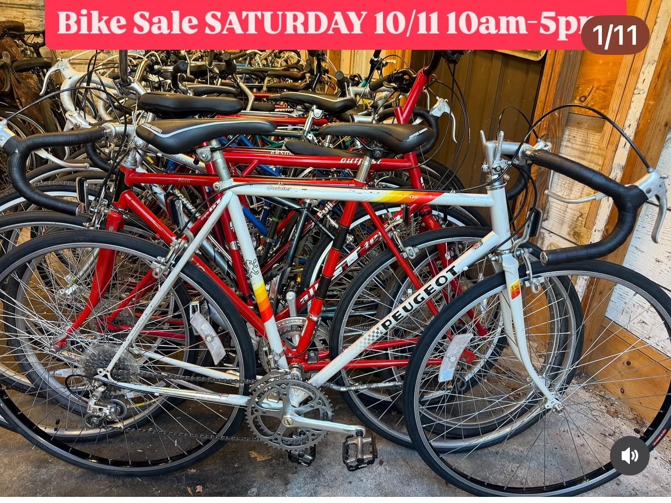 Bikes For sale Sat Oct 11 