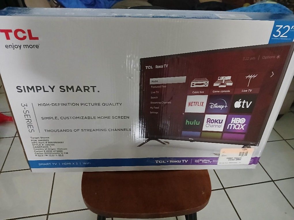 TCL SMART TV 32 INCH