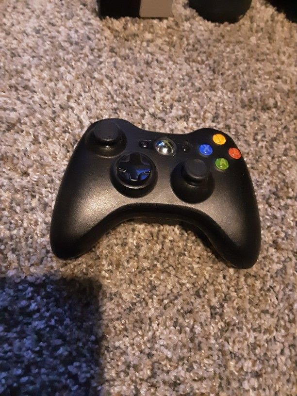 Xbox 360 Black Controller 