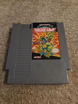 Teenage Mutant Ninja Turtles II the arcade game for Nintendo NES TMNT