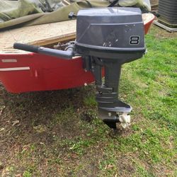 8 HP Nissan Outboard Motor