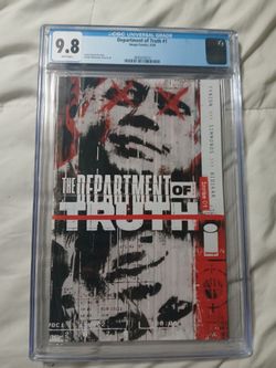 Department of Truth #1 CGC 9.8