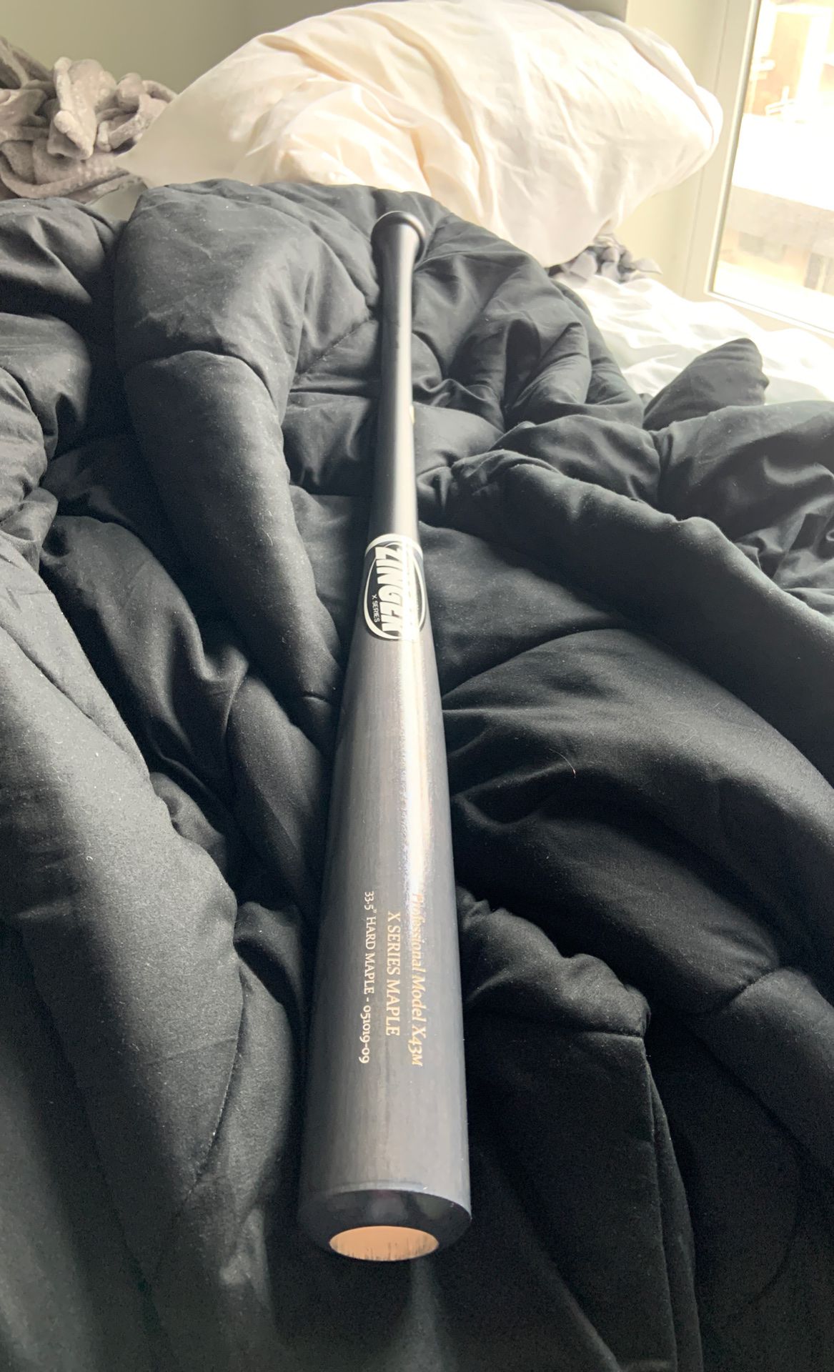 Wood Baseball Bat, Zinger 33.5’