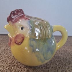 ROOSTER SHAPED CREAMER PITCHER