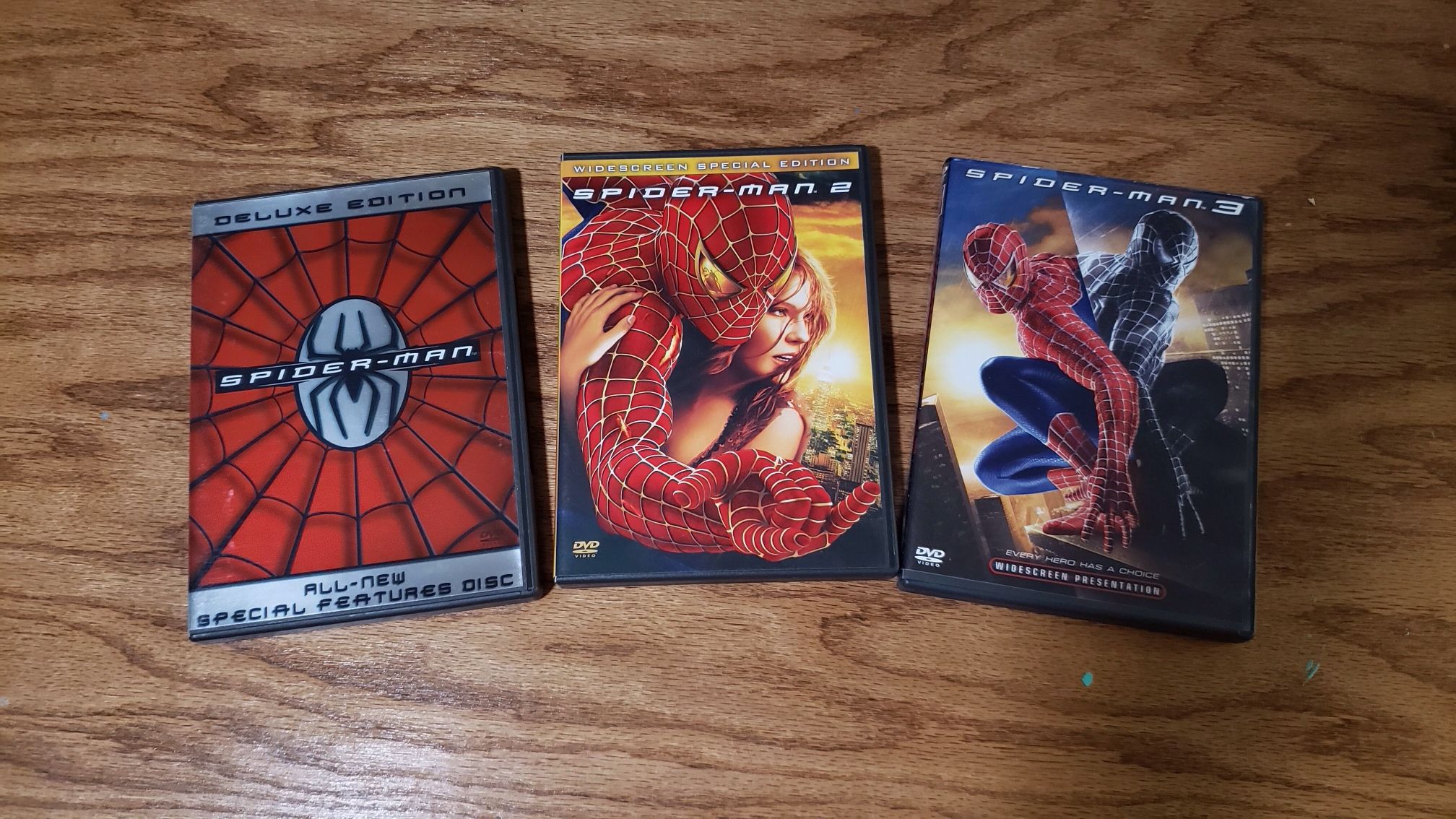 Tobey Maguire Spider Man Trilogy Set on DVD
