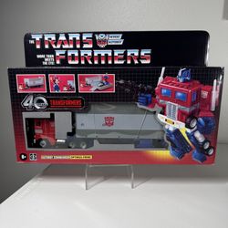 Transformers Optimus Prime Hasbro 40th Anniversary New In Box