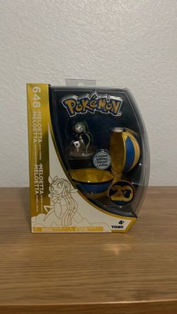 Nintendo Pokemon 20th Anniversary Meloetta Pokeball figure