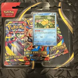 Pokémon Mega Evolution Psyduck 3-pack Blister