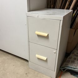 Metal File Cabinet or Concrete Planter DIY 
