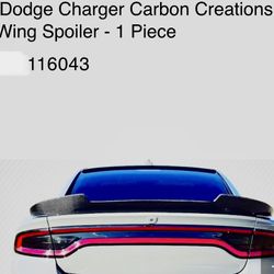 Dodge Charger Carbon Creations Wing/spoiler