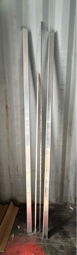 Aluminum Shower Door Frame Tracks (Semi-Random Assorted Sizes) - Only $20 (Retails $60+)